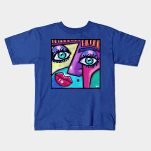 Abstract Diva Kids T-Shirt